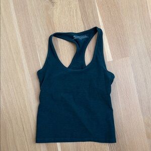 Beyond Yoga Dark Blue Racerback Tank Top